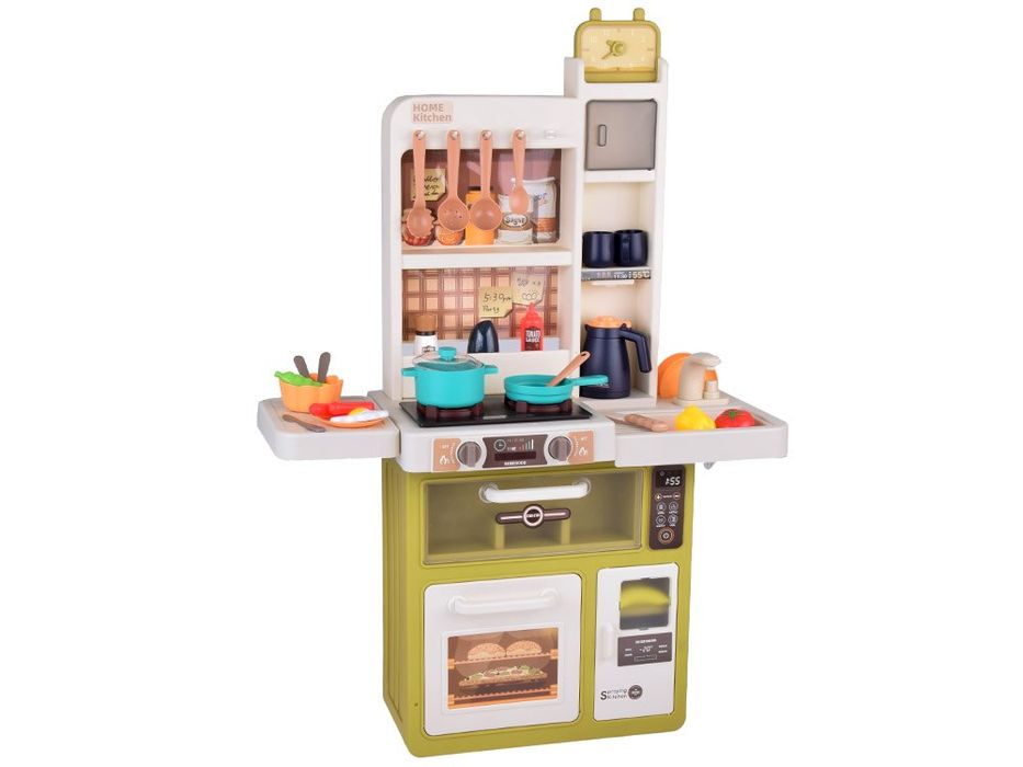 Interaktywna Kuchnia Lodówka Kran Zmywarka Naczynia akcesoria 55 el