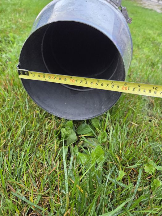 Komin kwasoodporny izolowany z wyczystką