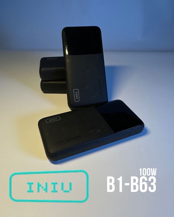 PowerBank INIU (ОПТ та Роздріб - Нові та Без упаковок)