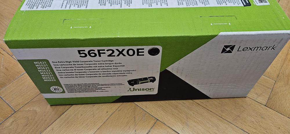 Toner 56F2XOE lexmark oryginalny