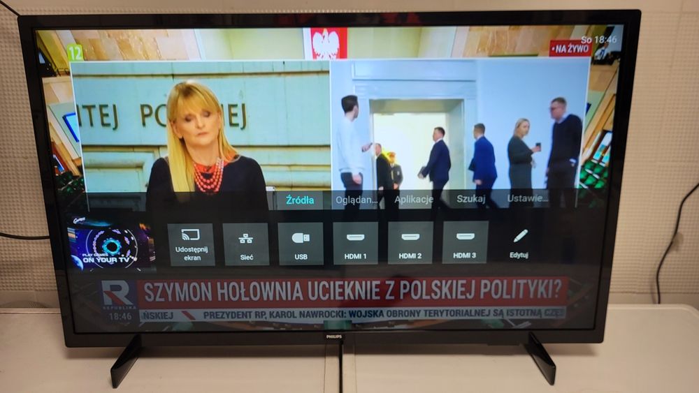 Philips 32" LED 32PFS6805/05 Full HD WiFi Smart DVB-T2 HbbTV