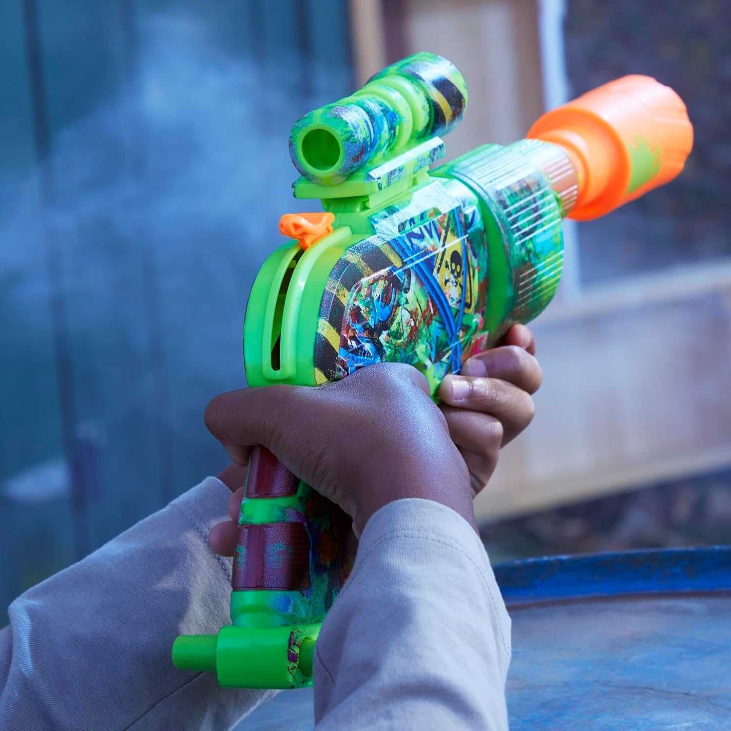 Бластер Nerf Zombie Driller Dart Blaster F8960