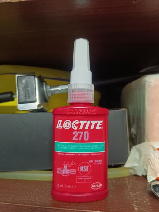 Резьбовой фиксатор герметик loctite 270