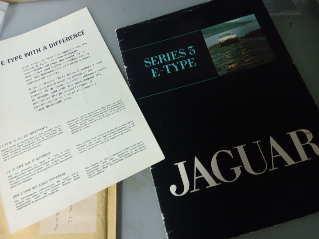 Jaguar E catalogo
