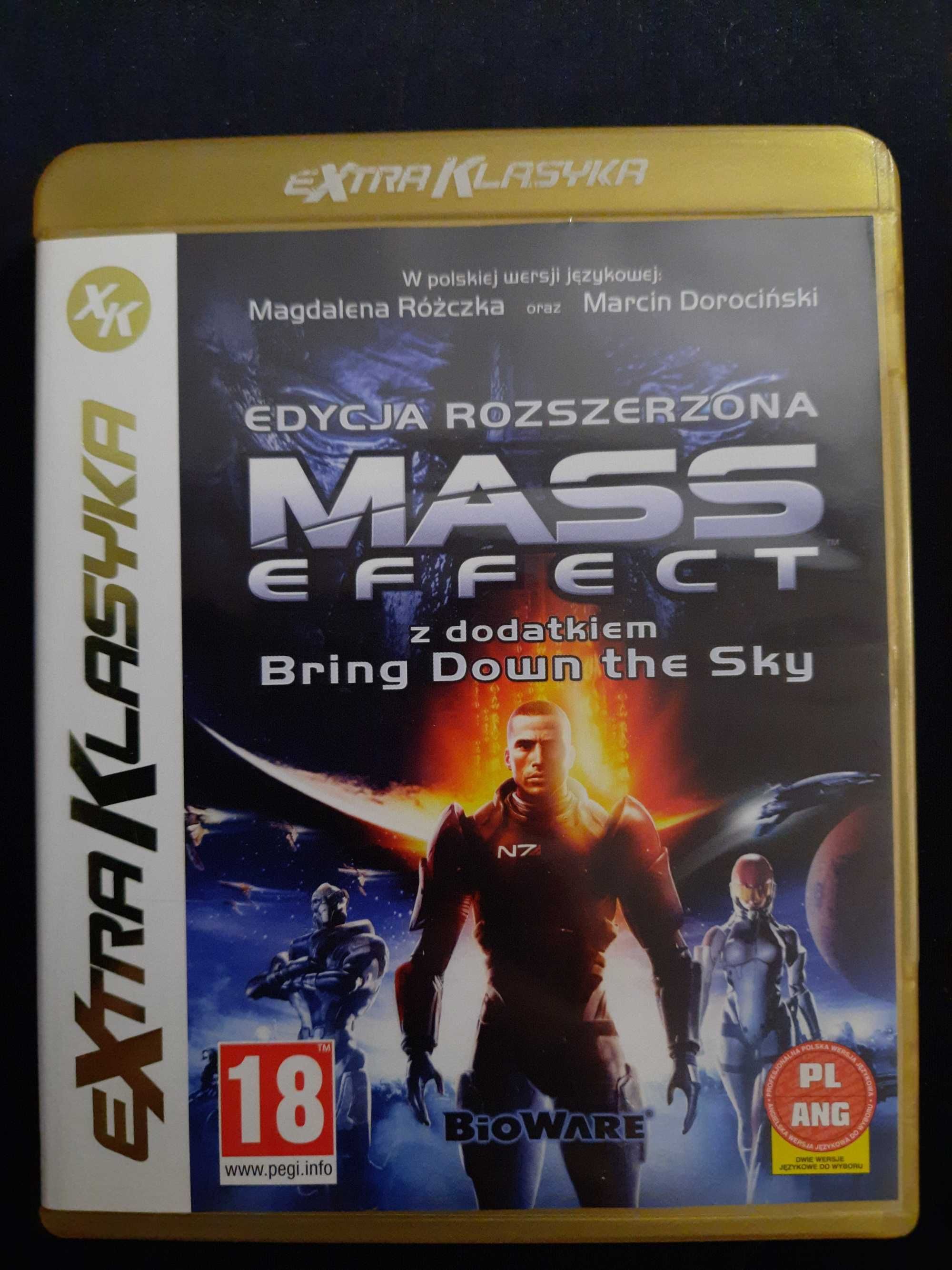 Gra PC Mass Effect Edycja Rozszerzona z dodatkiem Bring Down The Sky