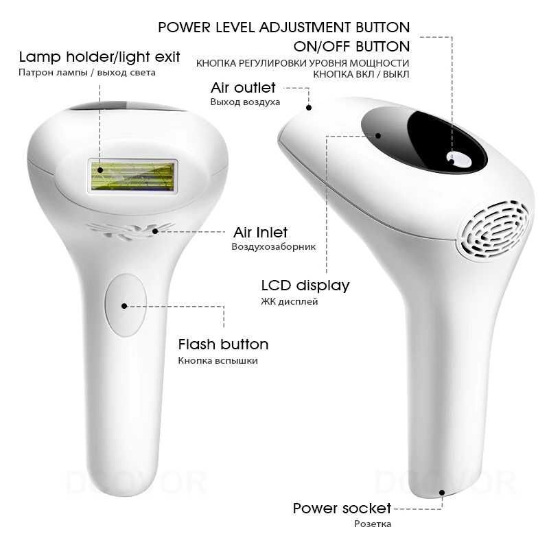 Лазерный эпилятор Intense Pulsed Light IPL900000 НОВЫЙ