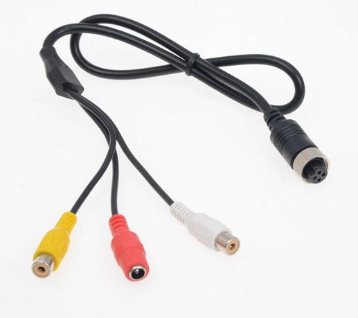 PRZEJŚCIÓWKA Adapter Redukcja 4-PIN / RCA rabat -70%