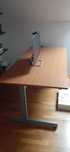 Duże biurko IKEA 160x80 okleina dąb