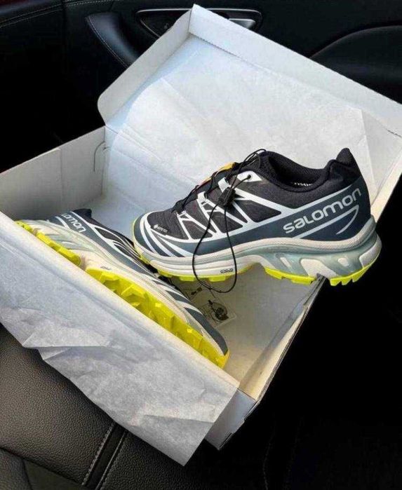 (БЕЗ ПЕРЕДОПЛАТИ)Salomon XT-6 Adv Blue Green Gore-Tex Соломони сині