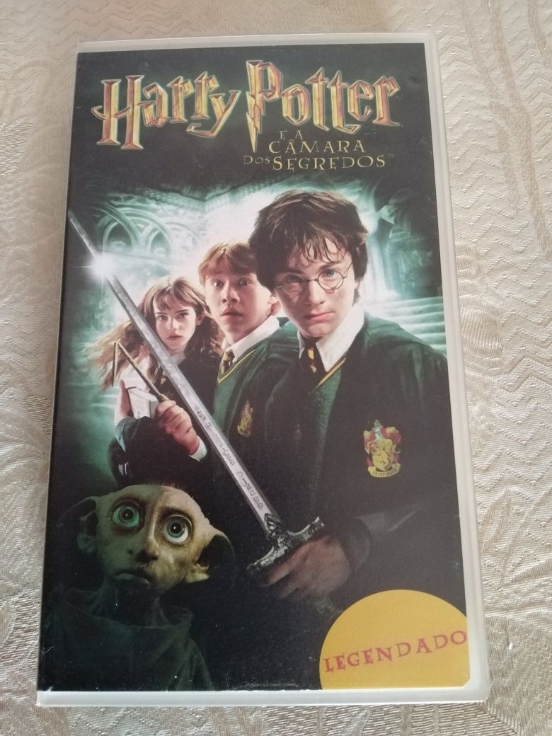 Cassete de Vídeo VHS Harry Potter e A Câmara dos Segredos