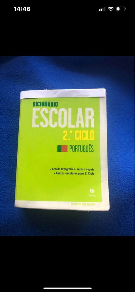 Dicionario escolar 2.º Ciclo