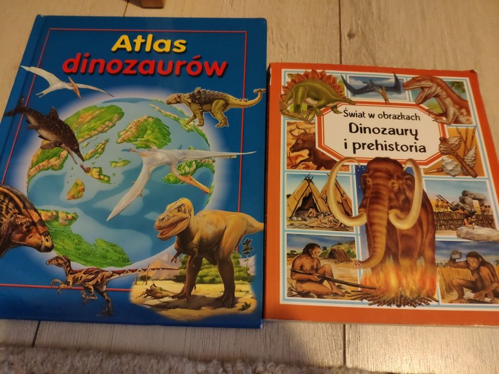 Książki Atlas dinozaurów prehistoria