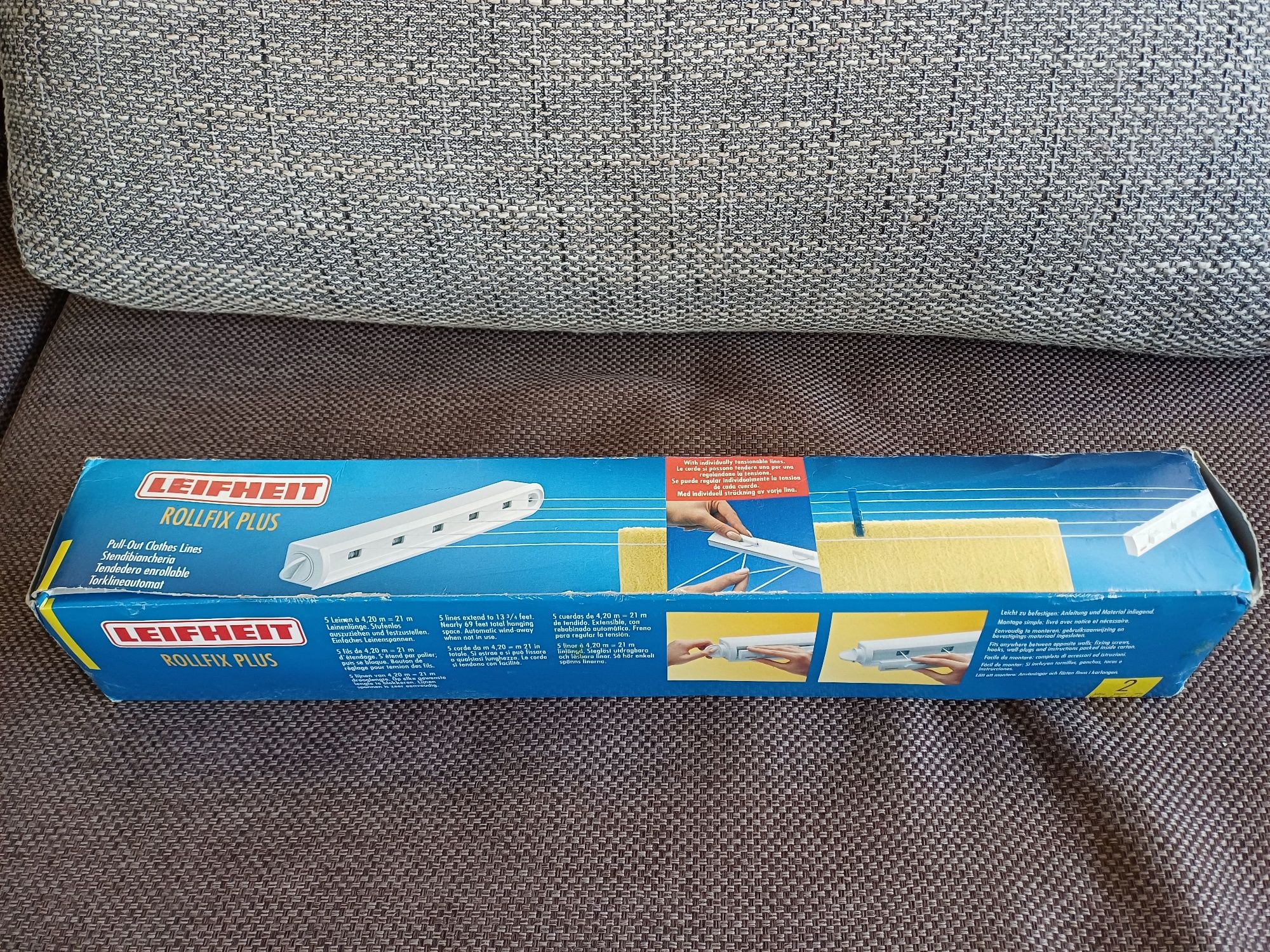 Wieszak na bieliznę Lefheit Rollfix Plus