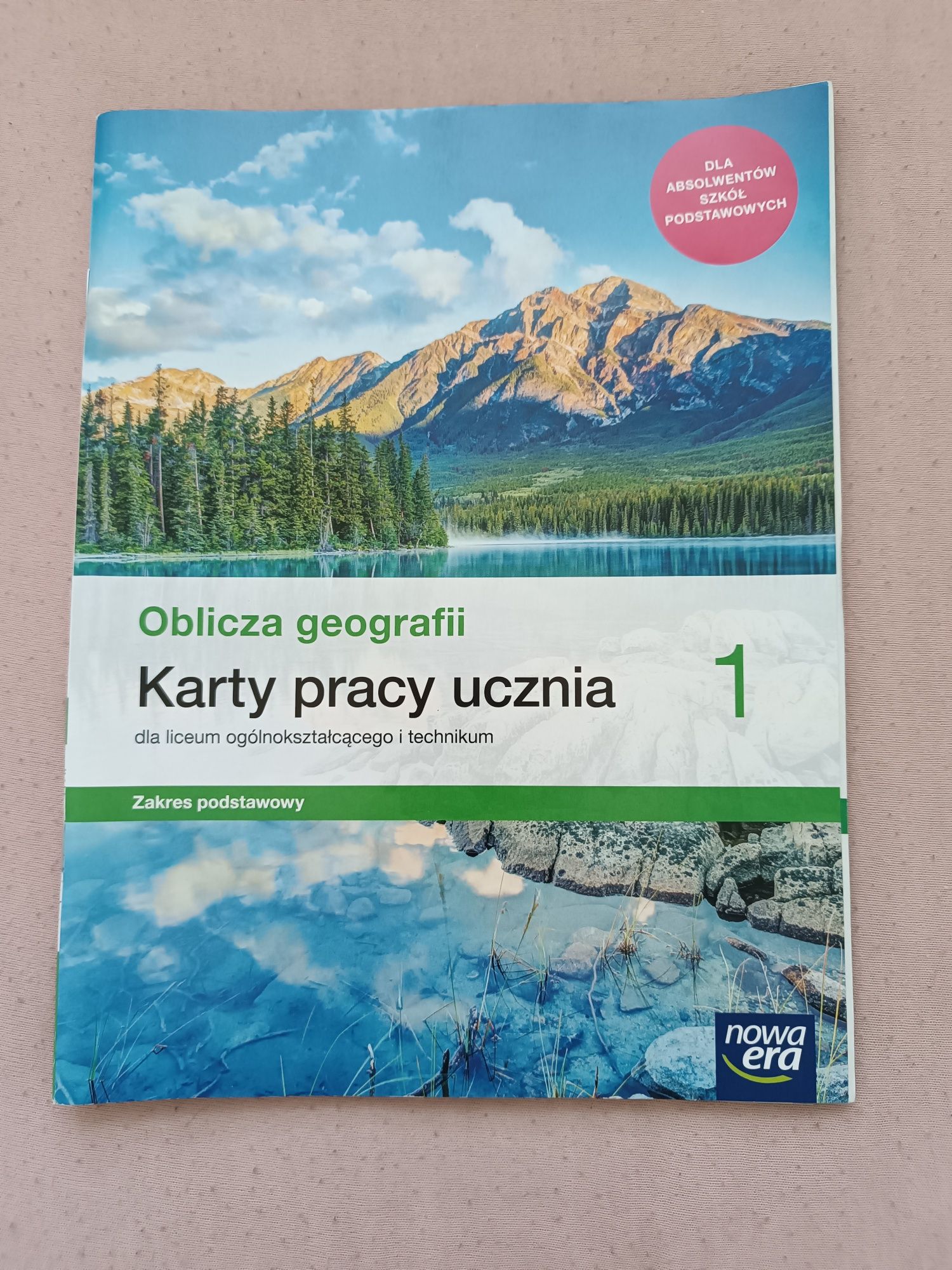 Karty pracy ucznia klasa 1 Oblicza geografii zakres podstawowy