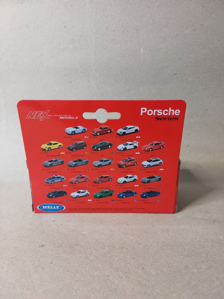 Miniaturas Porshe 1:43 welly valor por unidade