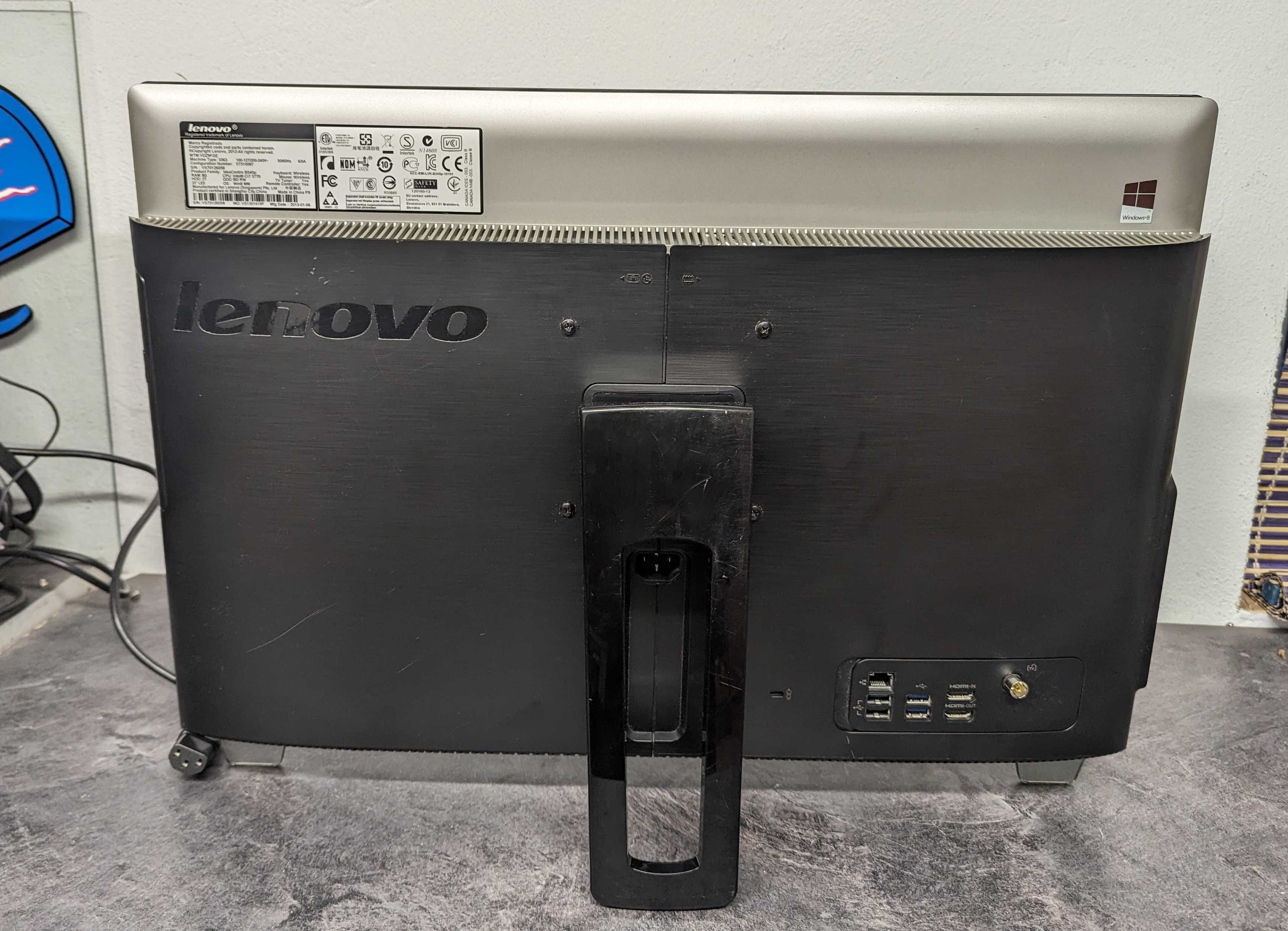 Lenovo 23" сенсорний моноблок. i7-3770\ 8Gb\ GT 650\ SSD 250Gb