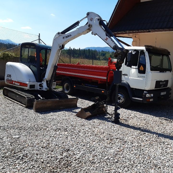 HDS, Ogrodzenia, Prace ziemne, Wiertnica Transport Zakopane, Nowy Targ