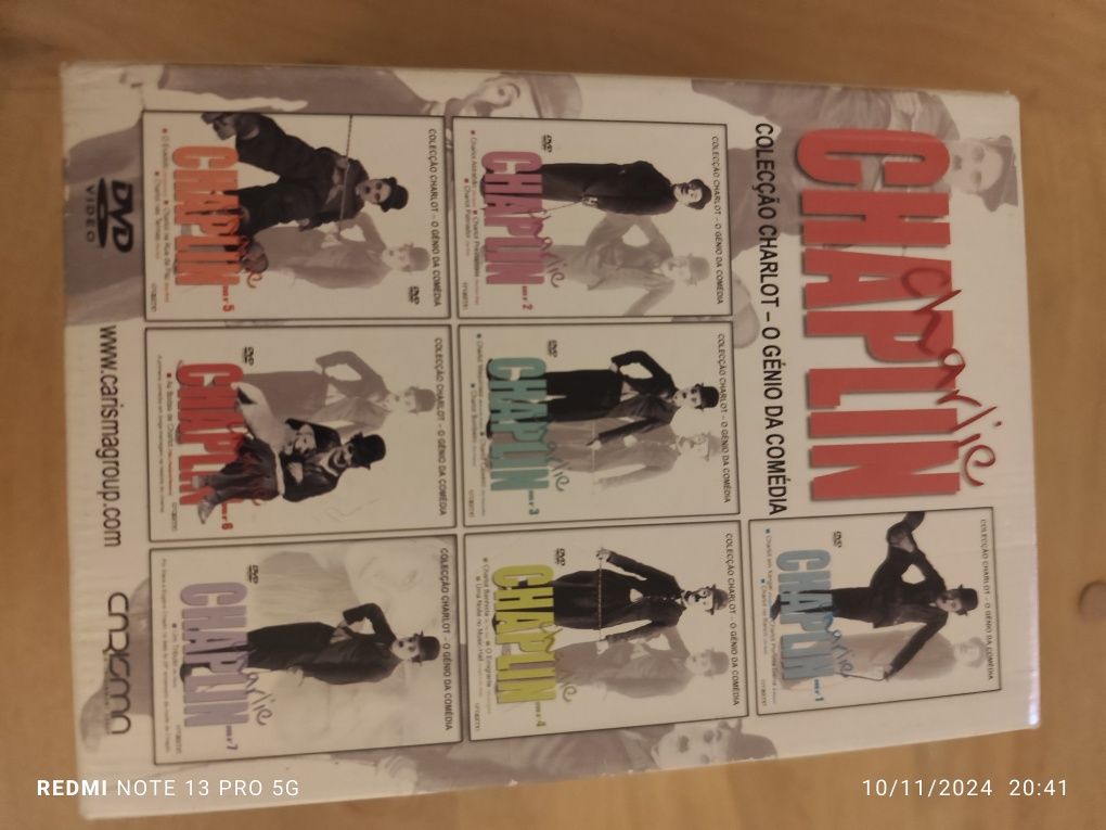 Coleção DVD Charlie Chaplin