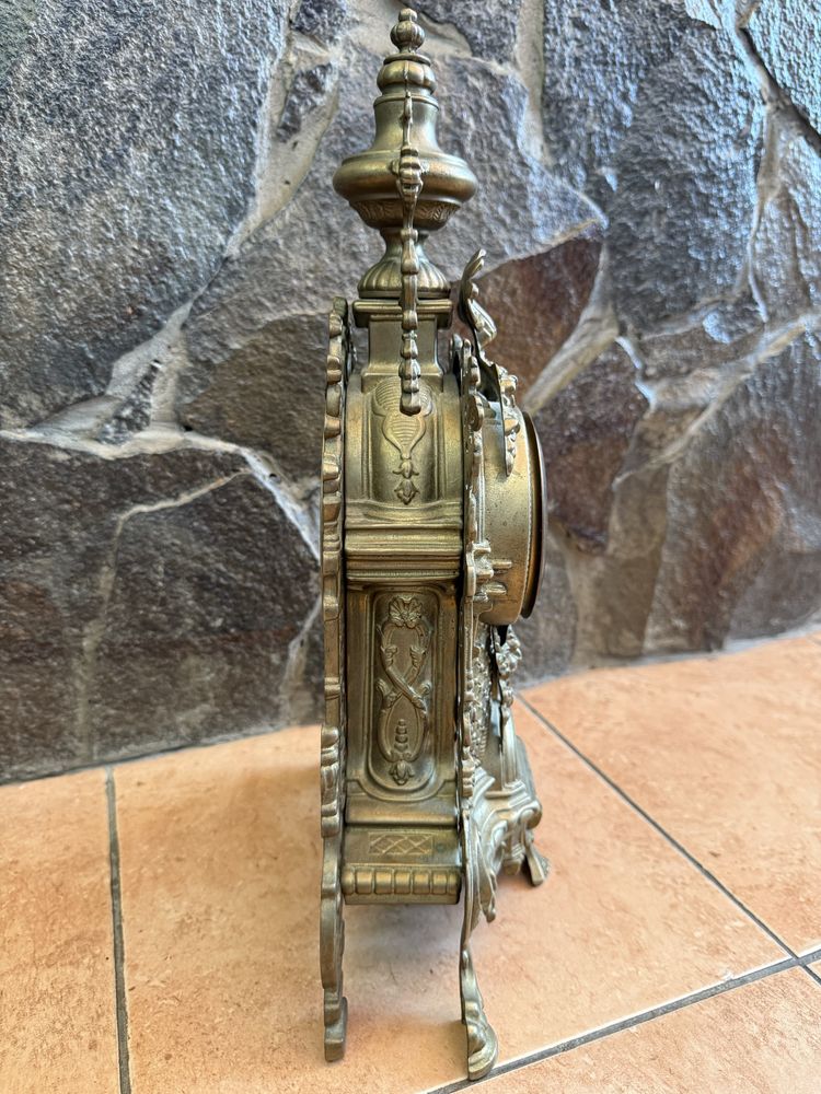 Годинник, бронзовий, камінний, бронза, латунь, антикваріат