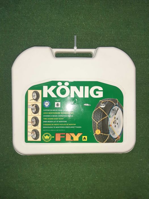 Łańcuchy śniegowe 12 mm na zimę - KONIG FLY A. Nowe. Szybka wysyłka.