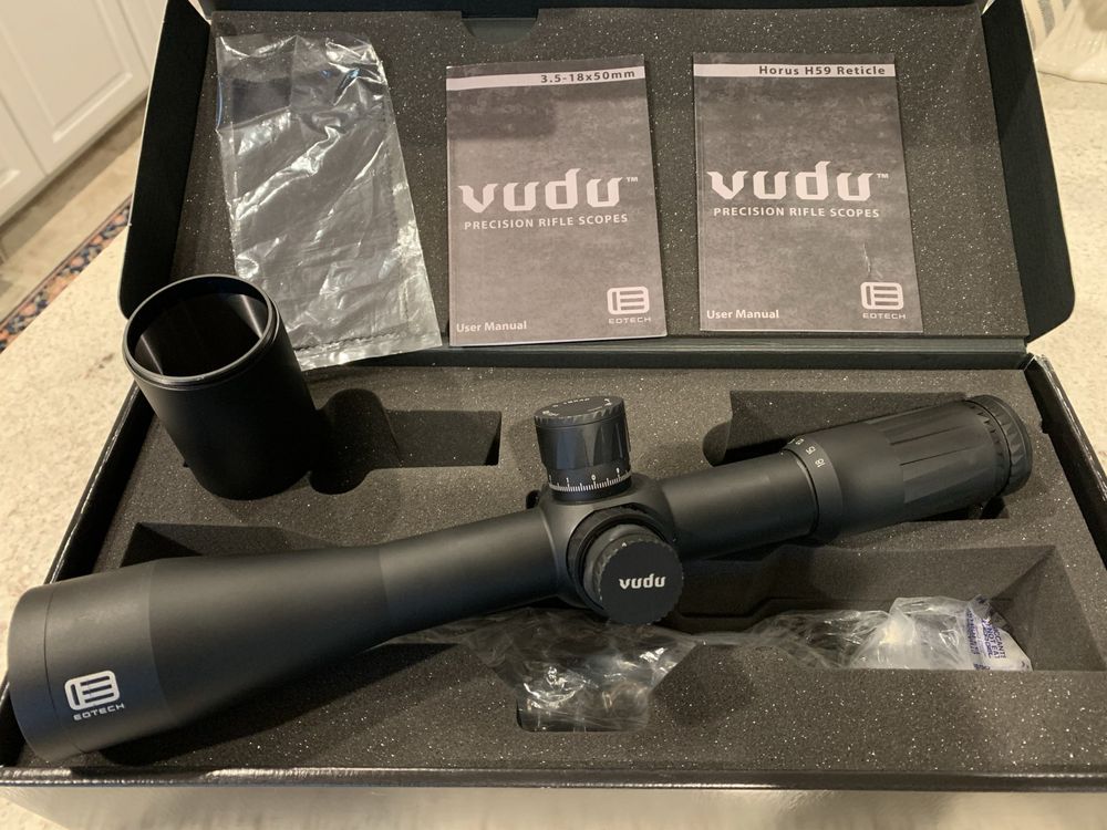Приціл оптичний Eotech Vudu 3.5-18X50 FFP 34MM H59, mrad
