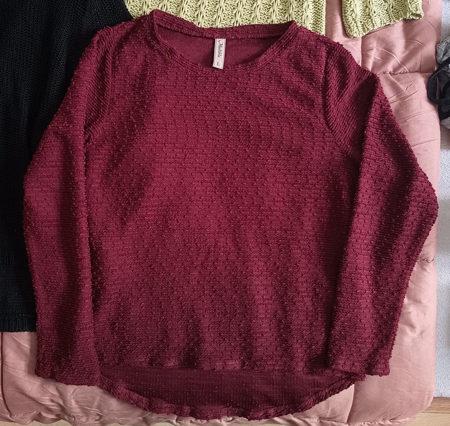 Zestaw swetrów jesiennych, zimowych, rozmiar S/oversize, H&M, Multiblu