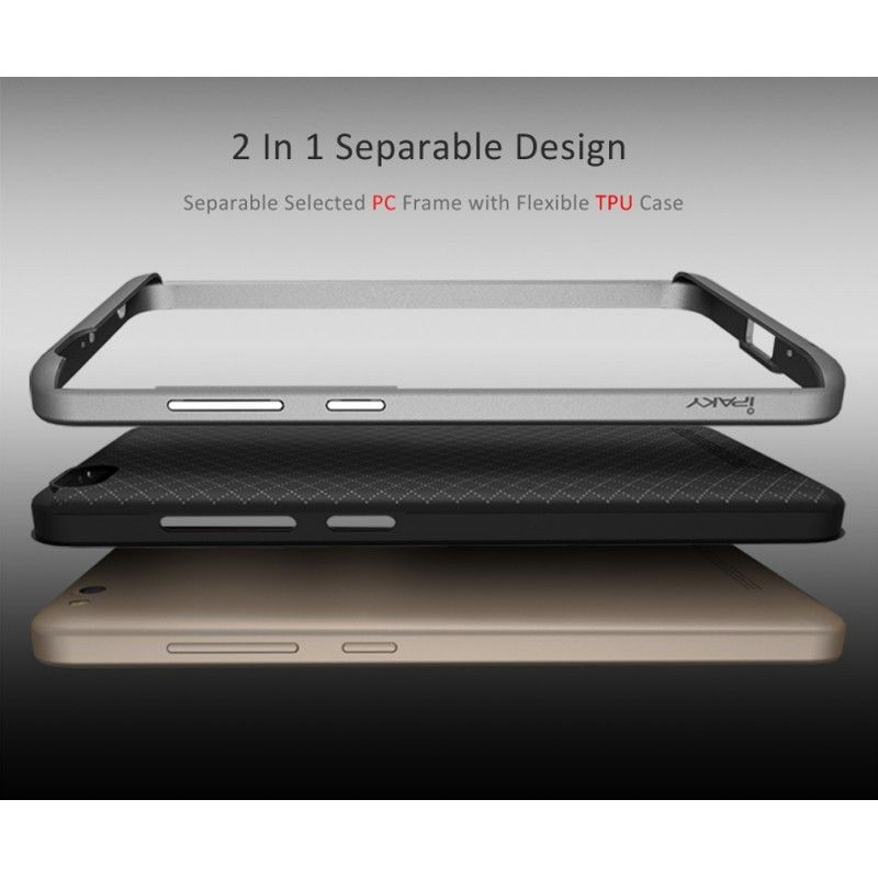 Etui iPaky Xiaomi Redmi 4a Premium Hybrid Grey