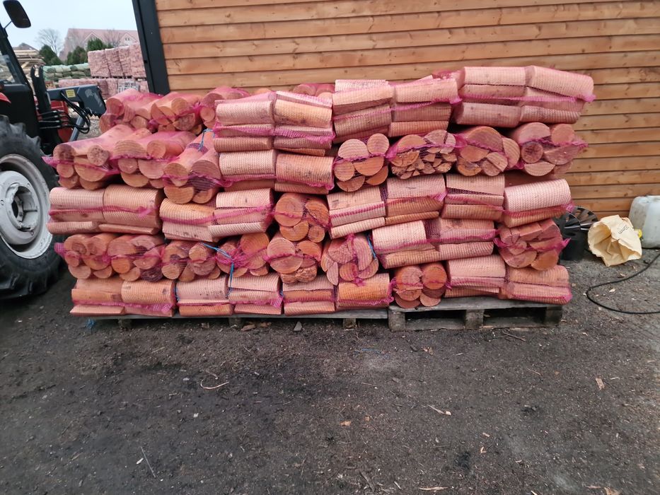 Drewno opalowe  workowane