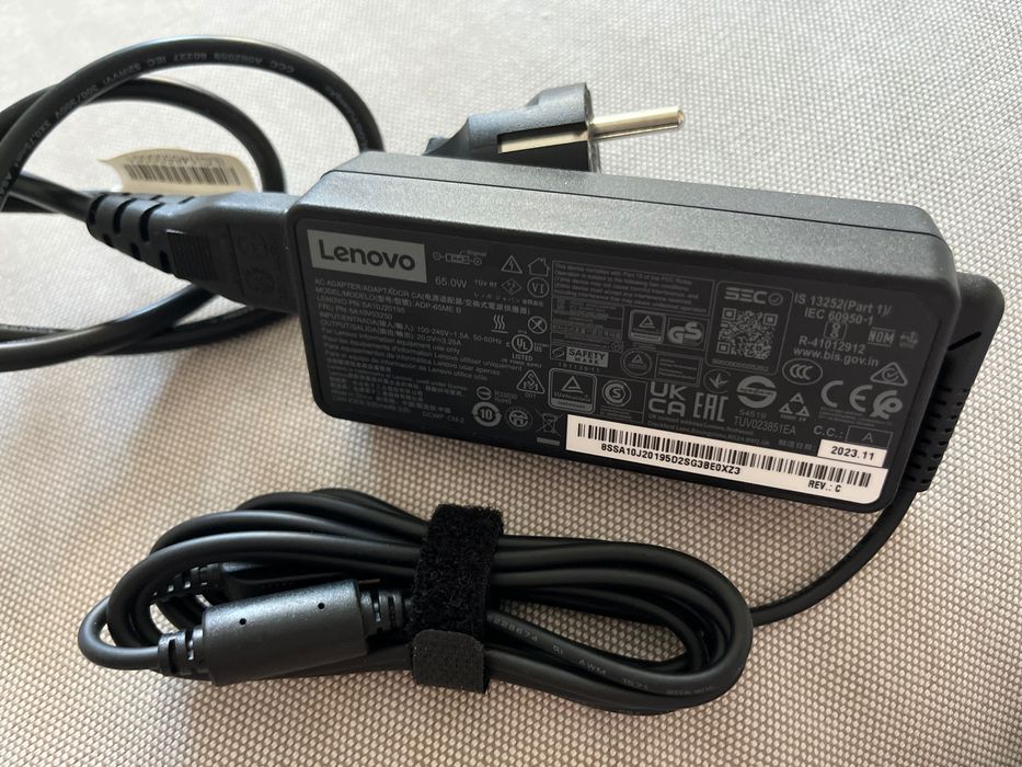 Zasilacz ładowarka Lenovo 65W nowa