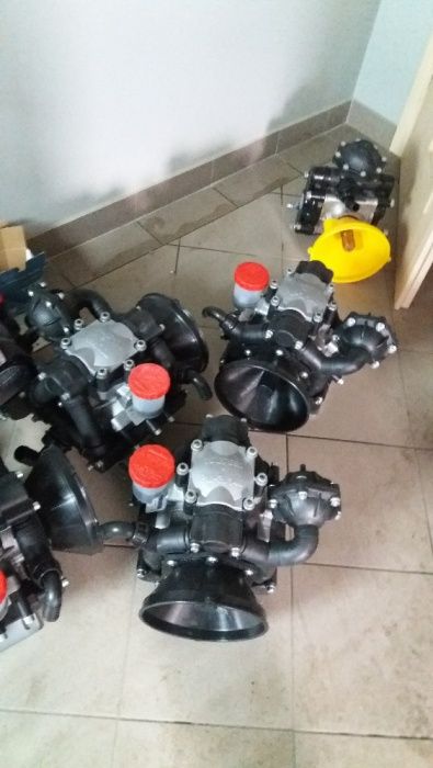 Końcówka głowica rozylacz z RSM do opryskawacza komletna potrójna NOWA