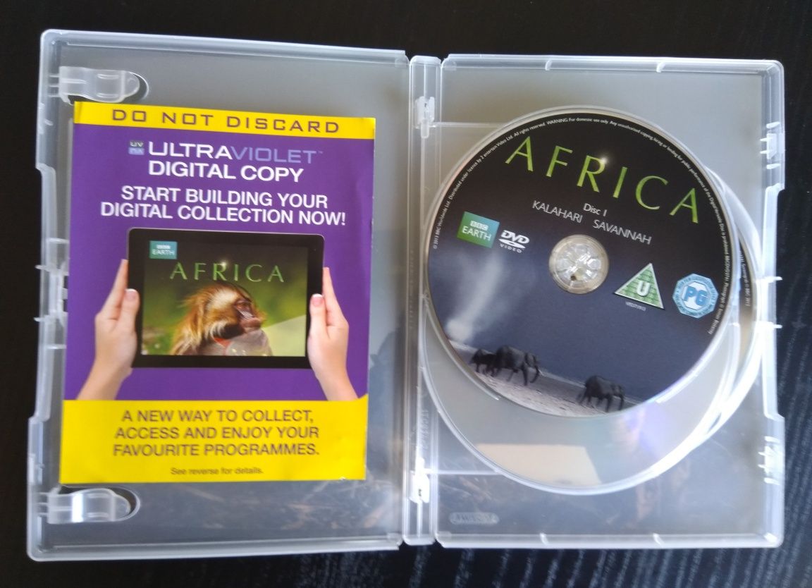 África, BBC Earth, série 3 dvds