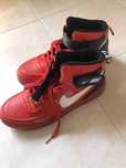 tenis bota nike encarnados