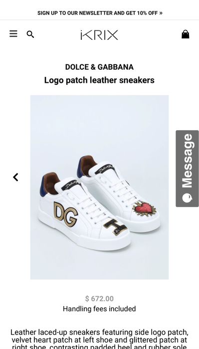 Dolce Gabbana кеды кеди