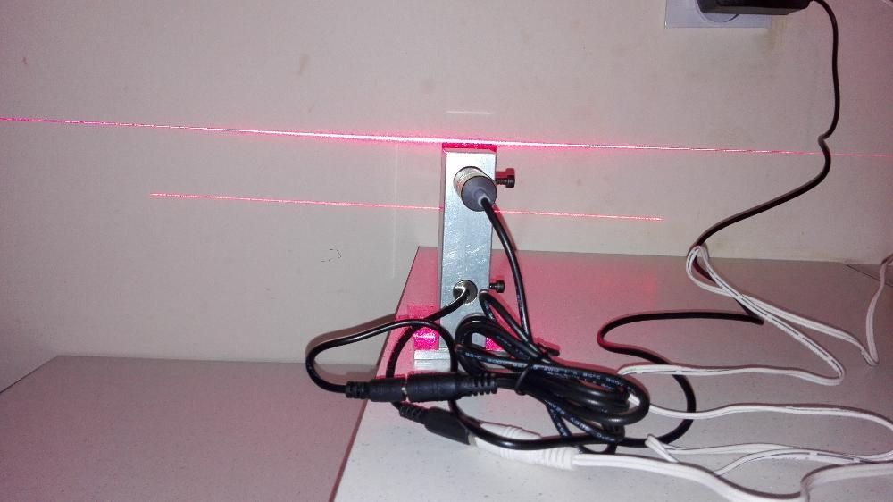 Moduł laser liniowy 100 mW MOCNY!