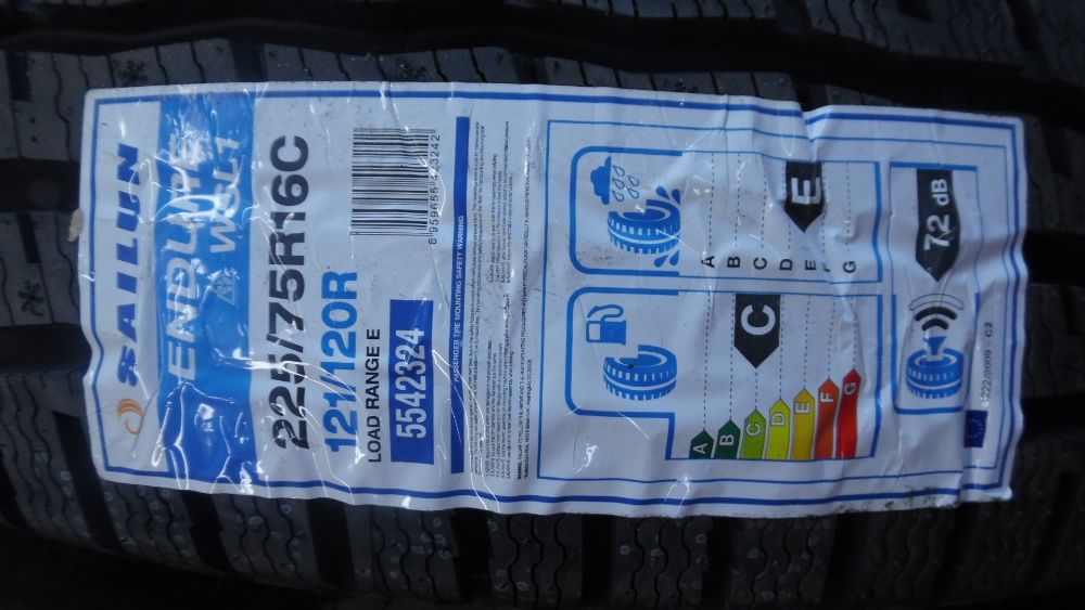 225/75R16C SAILUN Endure WSL1 -BUS , Nowe Opony Zimowe - ANDAR