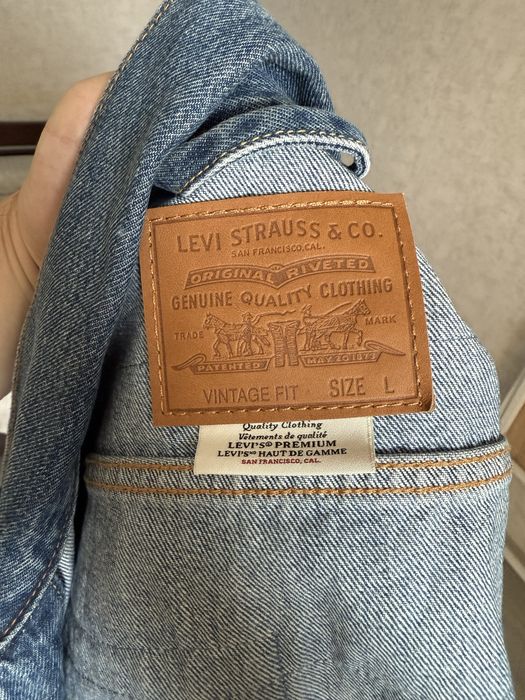 Куртка Levis Trucker Jacket Patchwork (Розмір L)