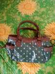Torba torebka w kropki w groszki A4
