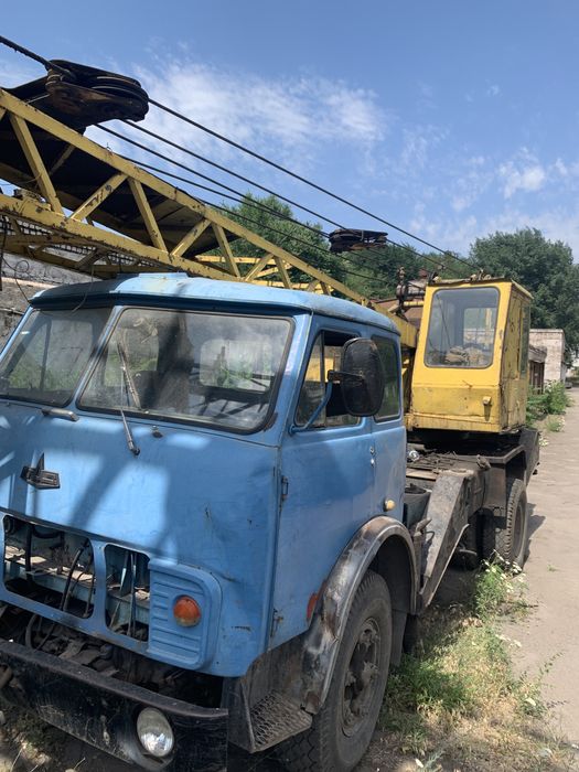 Кран маз 500 грузоподьемность 10т