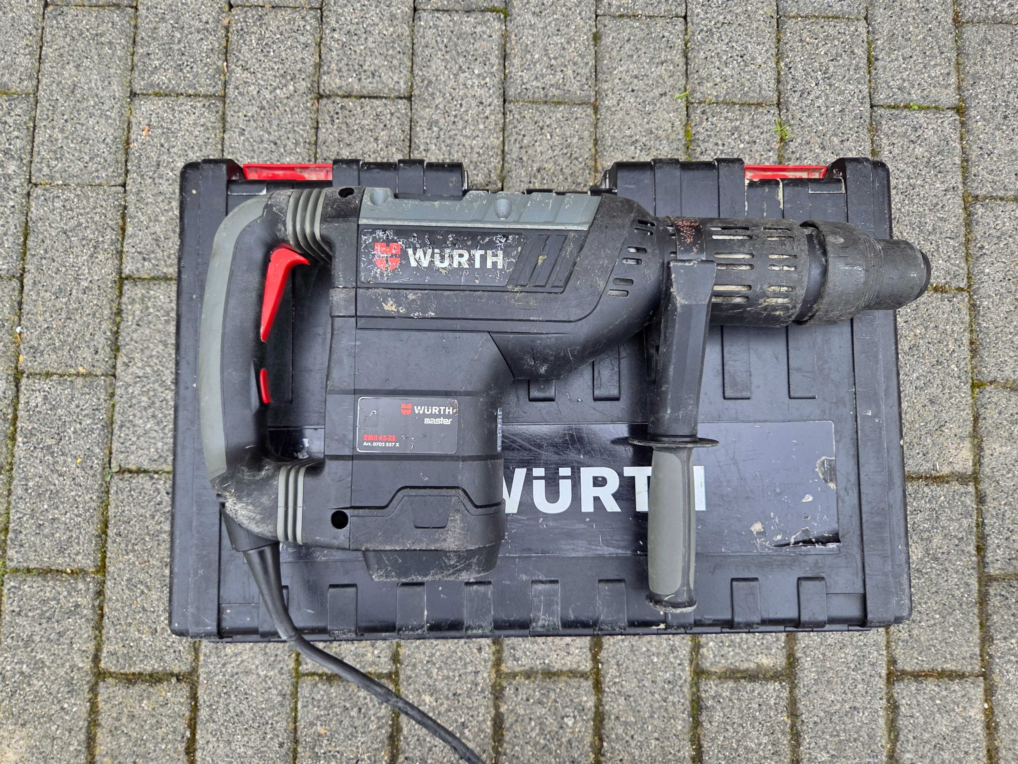 Młotowiertarka WURTH BMH 45-XE 12,5J 1500W SDS max Bosch GBH 8-45 DV