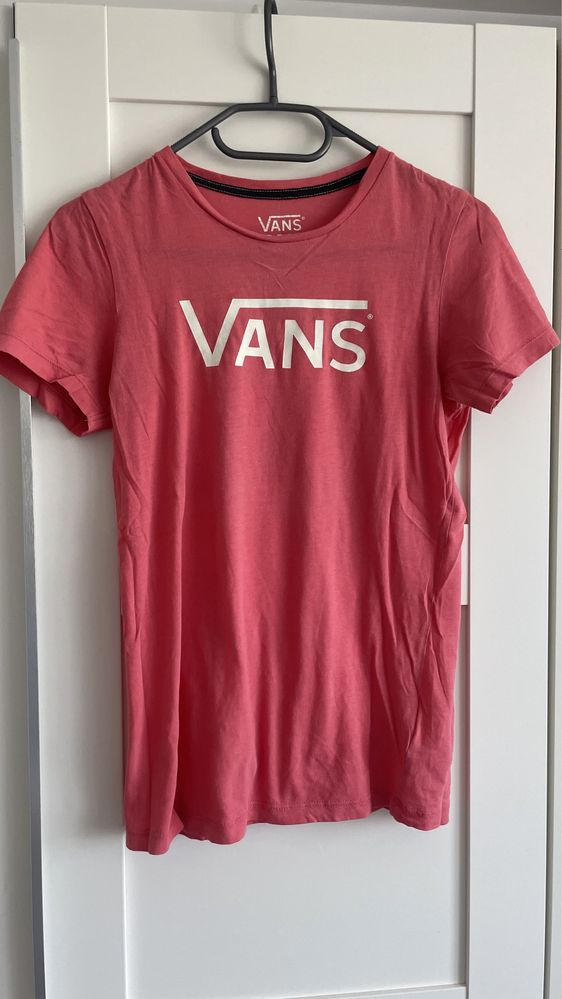 Rozowa koszulka tshirt Vans S/36