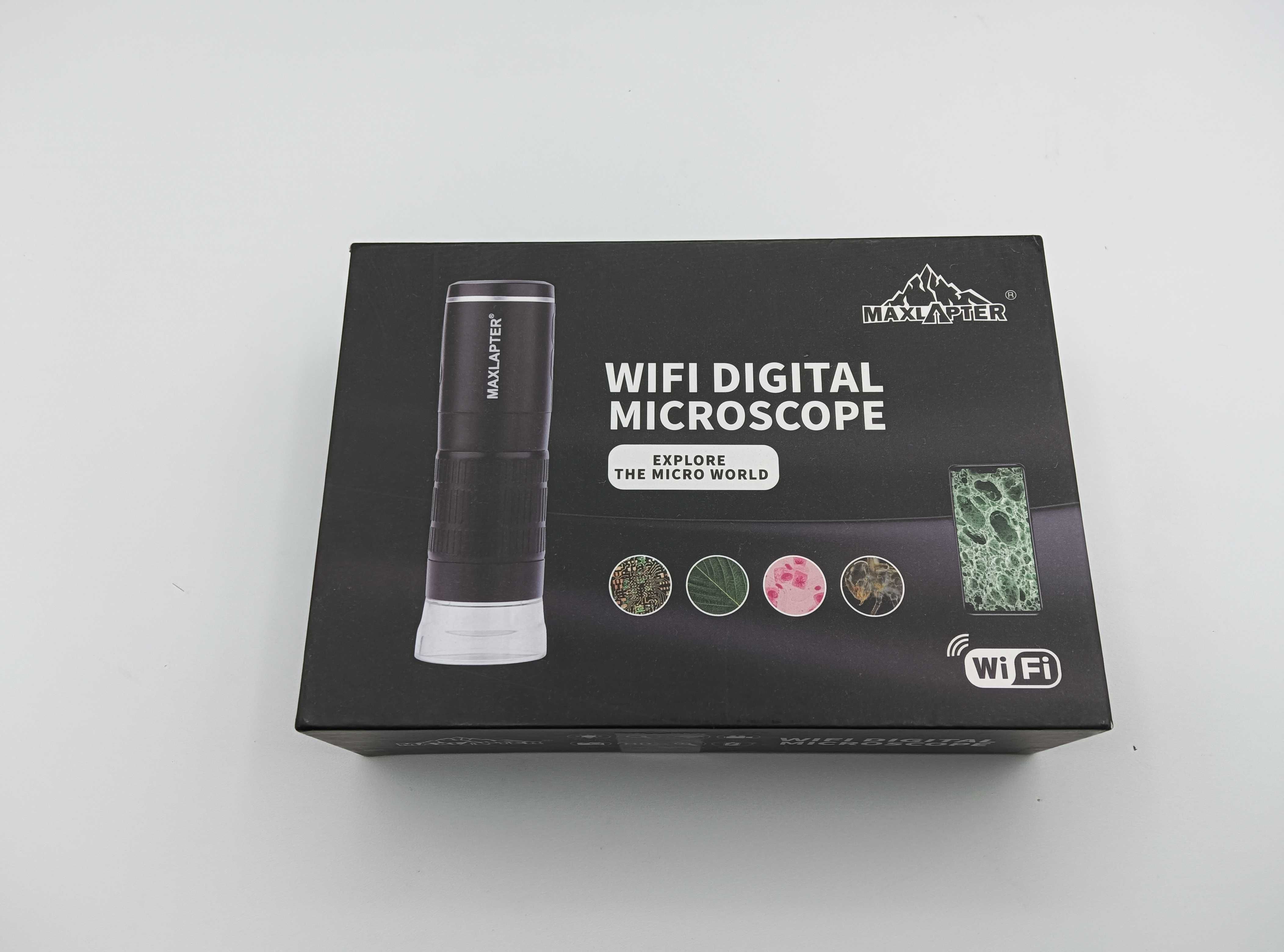 Microscópio digital WiFi MAXLAPTER