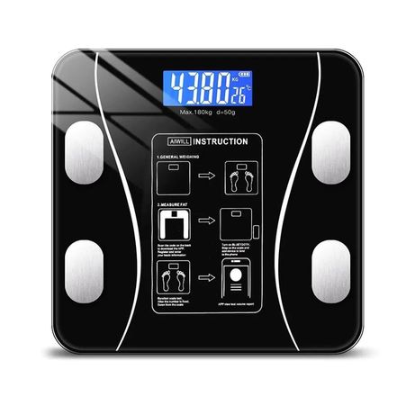 Напольные умные фитнес весы Bluetooth до 180 кг A-8003
