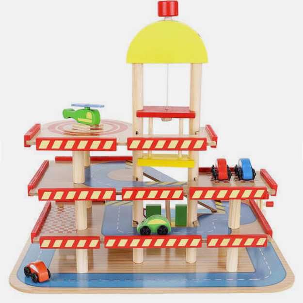 Parking garaż - drewniany 22446 Kruzzel