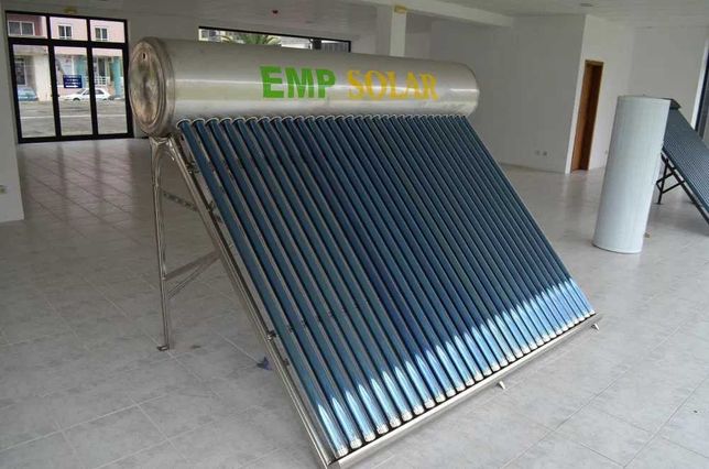 Painel solar termossifão 300 litros novo, 30 tubos certificado