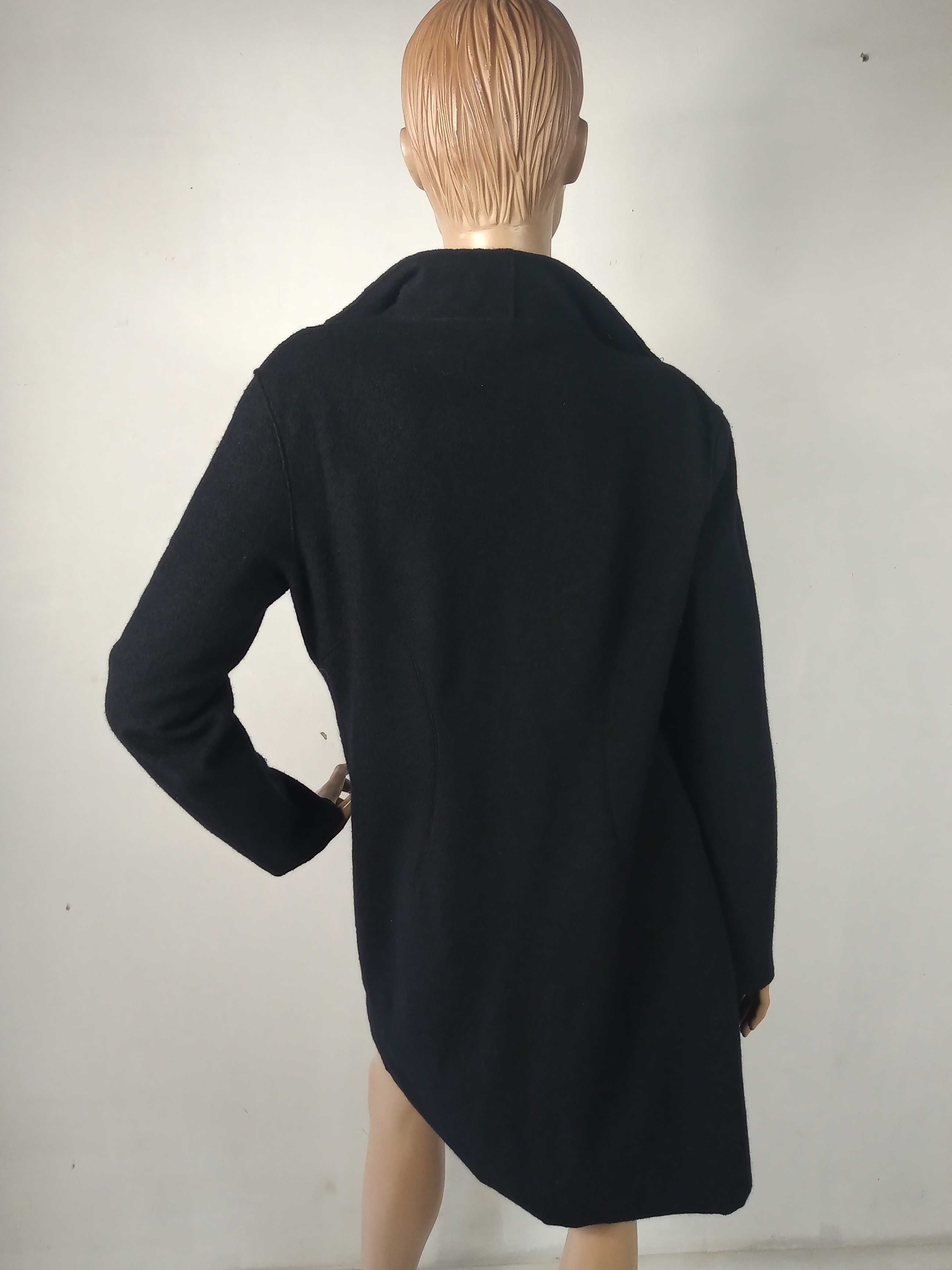 Vero Moda długi sweter wełna wool narzutka M