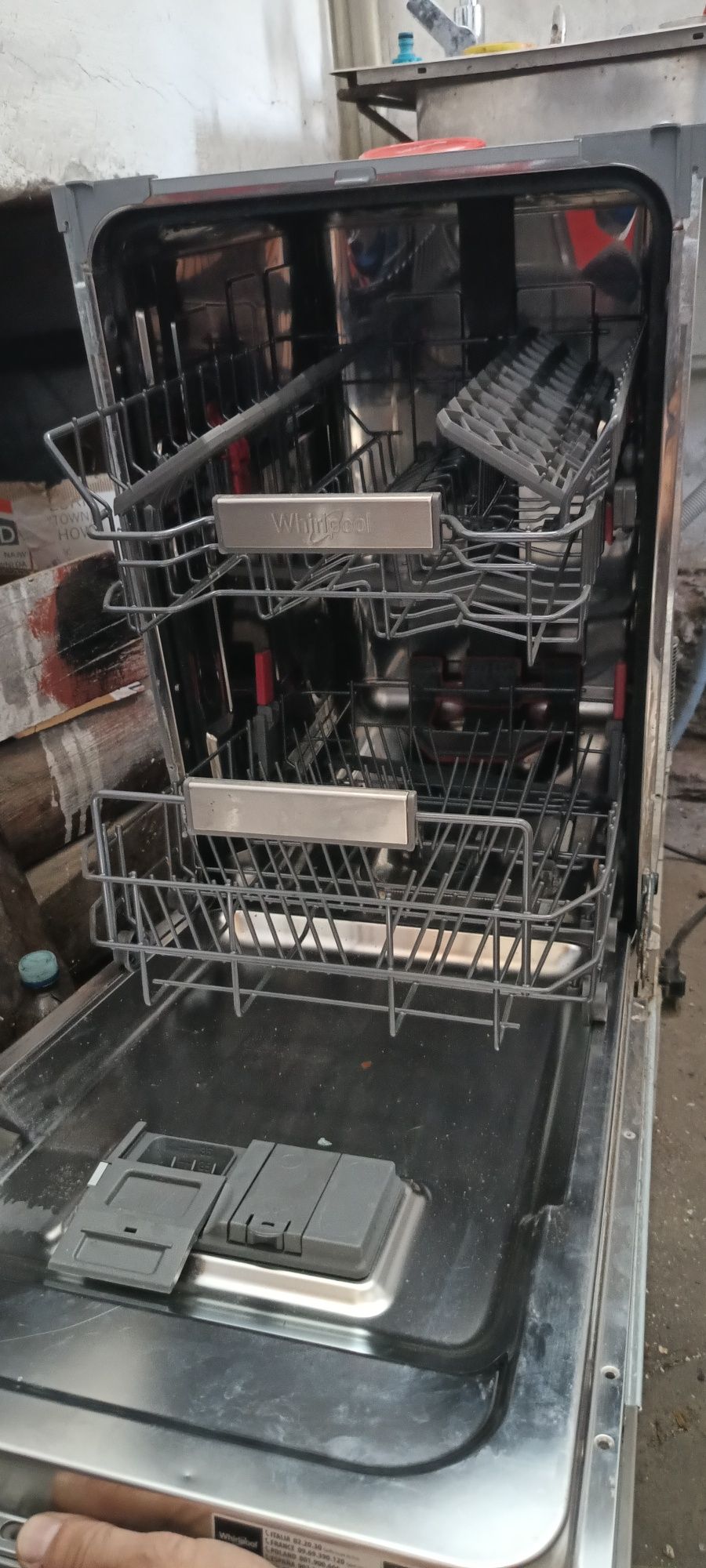 Zmywarka Whirlpool Indesit Hotpoint 45 cm na części