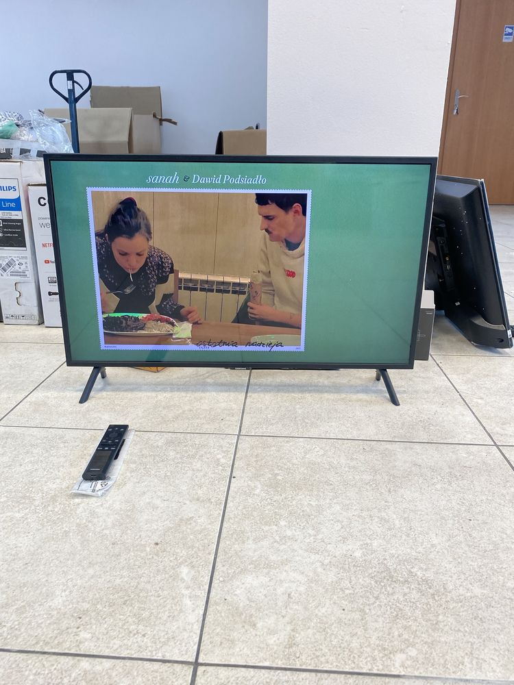 Telewizor SAMSUNG QE32Q50AEU 32'' QLED Full HD Smart TV Netflix YT