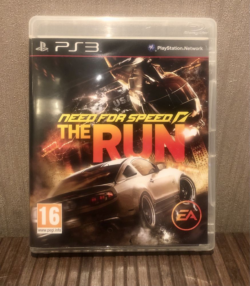 Игра Need for Speed: The Run для PS3.