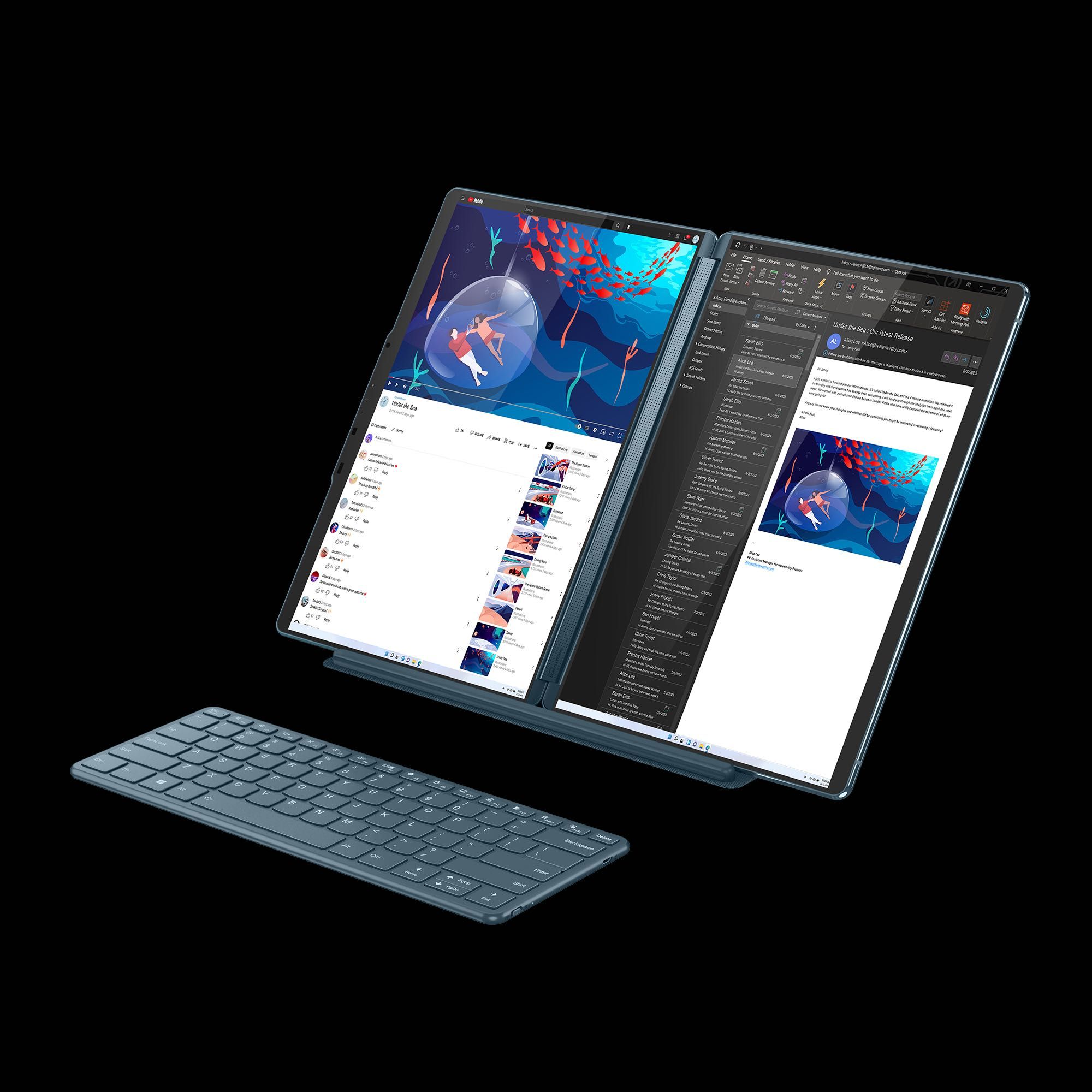 Lenovo Yoga Book 9 13IRU8  I7 - 1355U/16GB/512GBM2/3K/MT/W11