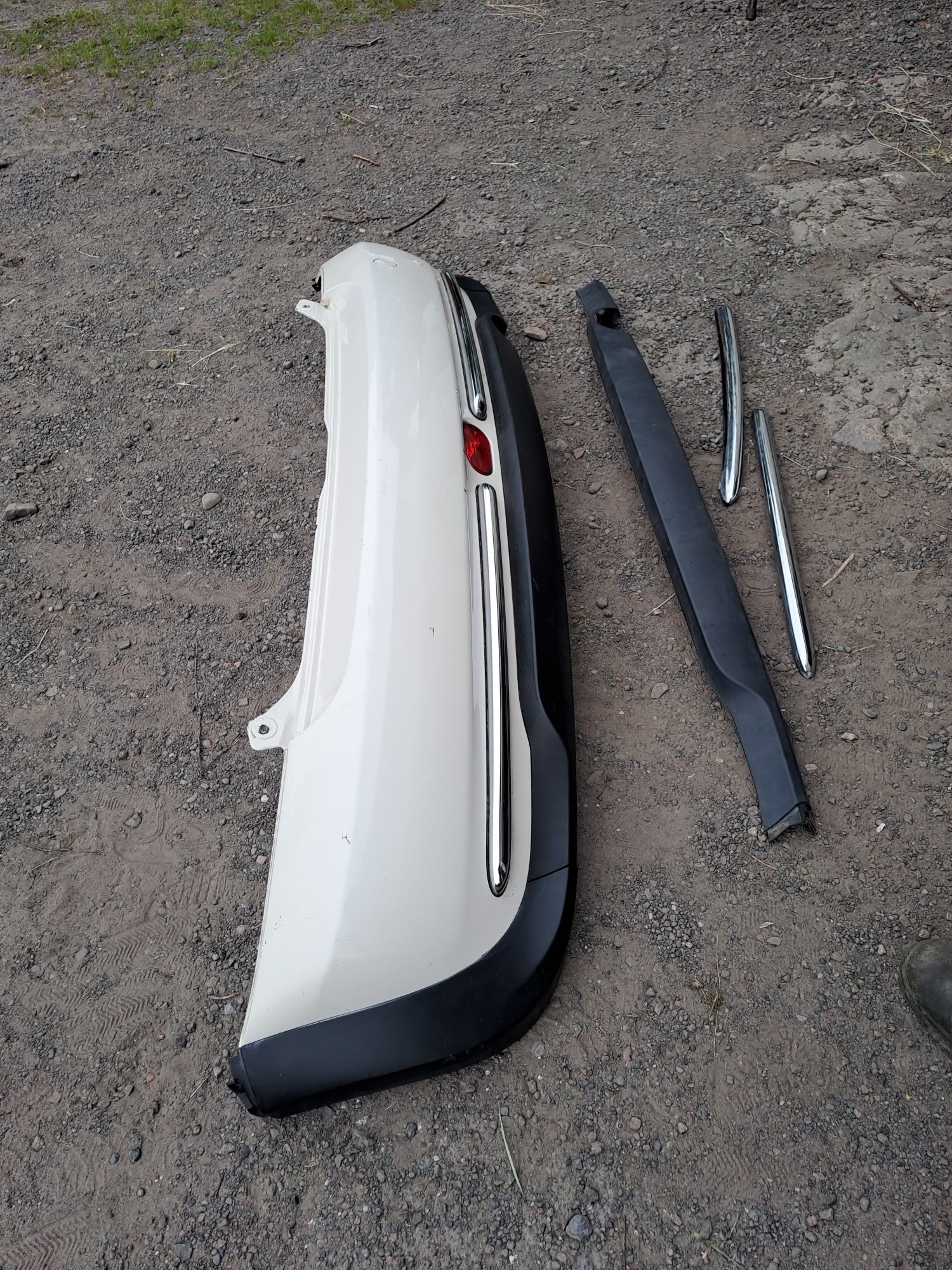 Mini cooper r50 lift zderzak tył pepper White